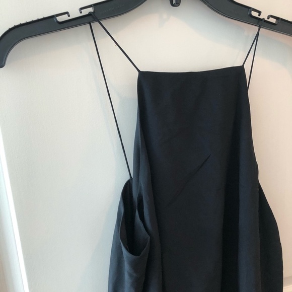 NWT CAMI NYC The Fringe Dress In Black Silk Size S - Picture 4 of 16